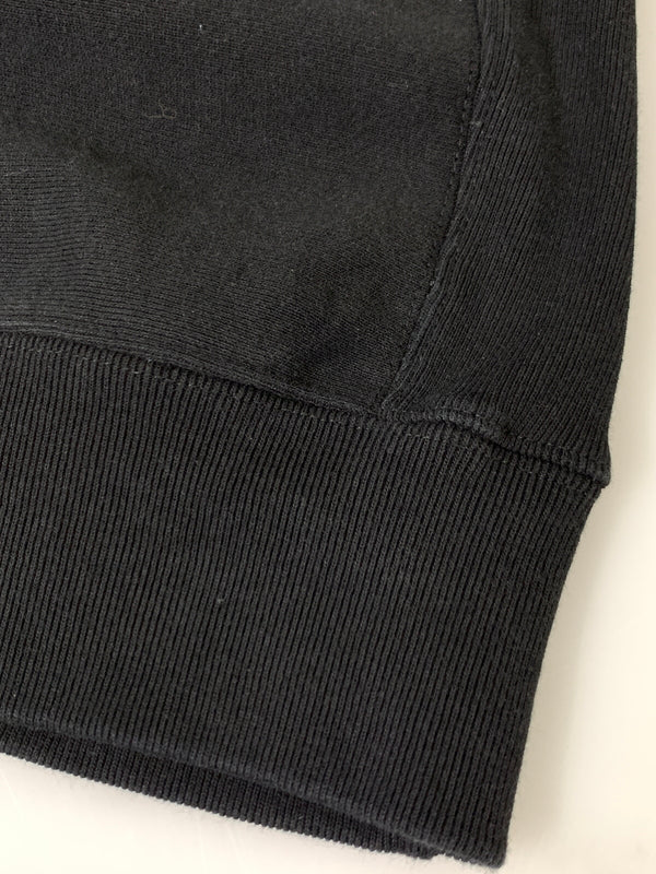 【中古品】【メンズ】 SAPEUR サプール LOGO SWEATSHIRT ロゴ スウェットシャツ メンズ トップス 長袖 トレーナー 142-261008-em-36-min サイズ：XL カラー：ブラック 万代Net店