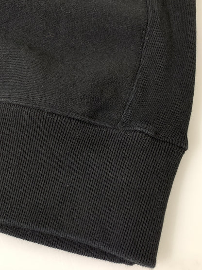 【中古品】【メンズ】 SAPEUR サプール LOGO SWEATSHIRT ロゴ スウェットシャツ メンズ トップス 長袖 トレーナー 142-261008-em-36-min サイズ：XL カラー：ブラック 万代Net店