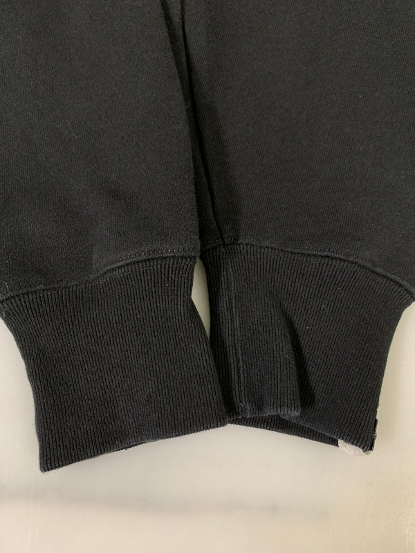 【中古品】【メンズ】 SAPEUR サプール LOGO SWEATSHIRT ロゴ スウェットシャツ メンズ トップス 長袖 トレーナー 142-261008-em-36-min サイズ：XL カラー：ブラック 万代Net店
