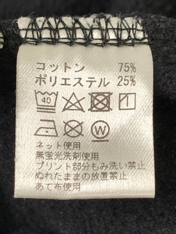 【中古品】【メンズ】 SAPEUR サプール LOGO SWEATSHIRT ロゴ スウェットシャツ メンズ トップス 長袖 トレーナー 142-261008-em-36-min サイズ：XL カラー：ブラック 万代Net店