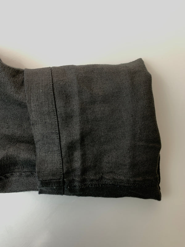 【中古品】【メンズ】 RON HERMAN ロンハーマン 3520700137 S LINEN OX MEXICAN PARKER リネンオックス メキシカンパーカ フーディ 141-261010-ta-21-min サイズ：L カラー：ブラック 万代Net店