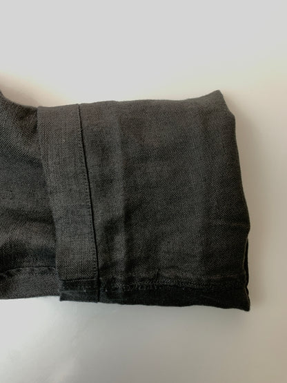 【中古品】【メンズ】 RON HERMAN ロンハーマン 3520700137 S LINEN OX MEXICAN PARKER リネンオックス メキシカンパーカ フーディ 141-261010-ta-21-min サイズ：L カラー：ブラック 万代Net店