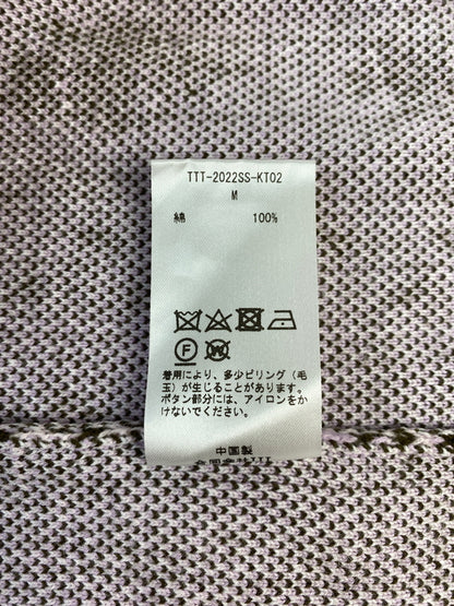 【中古品】【メンズ】 TTT_MSW ティー モダン ストリートウェア FLOWER JACQUARD KNIT フラワー ジャガードニット TTT-2022SS-KT02 メンズ トップス 142-261014-KS-10-min サイズ：M カラー：パープル系 万代Net店