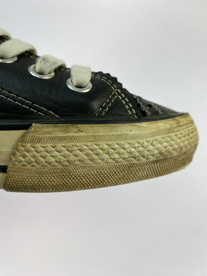 【中古品】【メンズ】 Y'S FOR MEN ワイズフォーメン LEATHER HI CUT SNEAKER レザーハイカットスニーカー 靴 163-261013-yn-08-min サイズ：5 カラー：ブラック 万代Net店