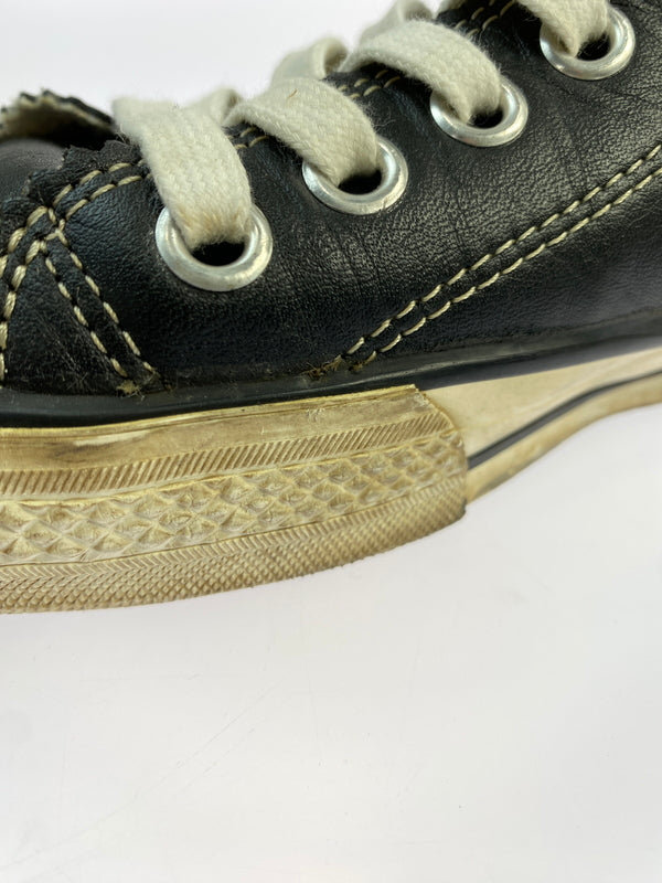 【中古品】【メンズ】 Y'S FOR MEN ワイズフォーメン LEATHER HI CUT SNEAKER レザーハイカットスニーカー 靴 163-261013-yn-08-min サイズ：5 カラー：ブラック 万代Net店