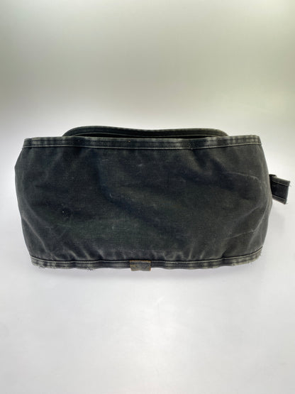 【現状渡し品】【メンズ】 PORTER ポーター CANVAS SHOULDER BAG キャンバス ショルダー バッグ カバン 188-261011-hu-32-min カラー：ブラック 万代Net店