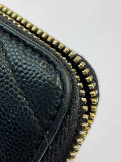 【中古品】【レディース】 SAINT LAURENT サンローラン モノグラム・サンローラン フルジップウォレット 358094BOW011000 長財布 181-261011-hu-21-min カラー：ブラック 万代Net店