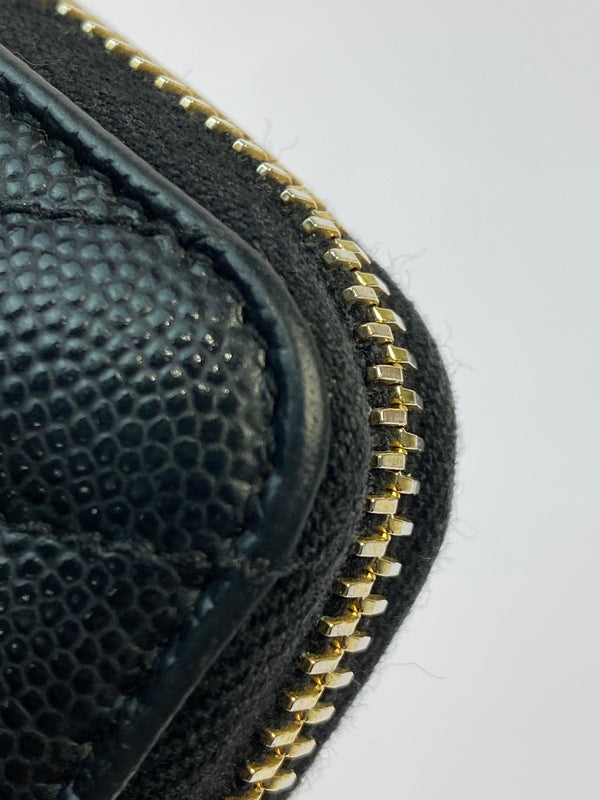 【中古品】【レディース】 SAINT LAURENT サンローラン モノグラム・サンローラン フルジップウォレット 358094BOW011000 長財布 181-261011-hu-21-min カラー：ブラック 万代Net店