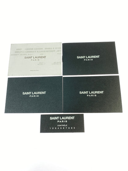 【中古品】【レディース】 SAINT LAURENT サンローラン モノグラム・サンローラン フルジップウォレット 358094BOW011000 長財布 181-261011-hu-21-min カラー：ブラック 万代Net店