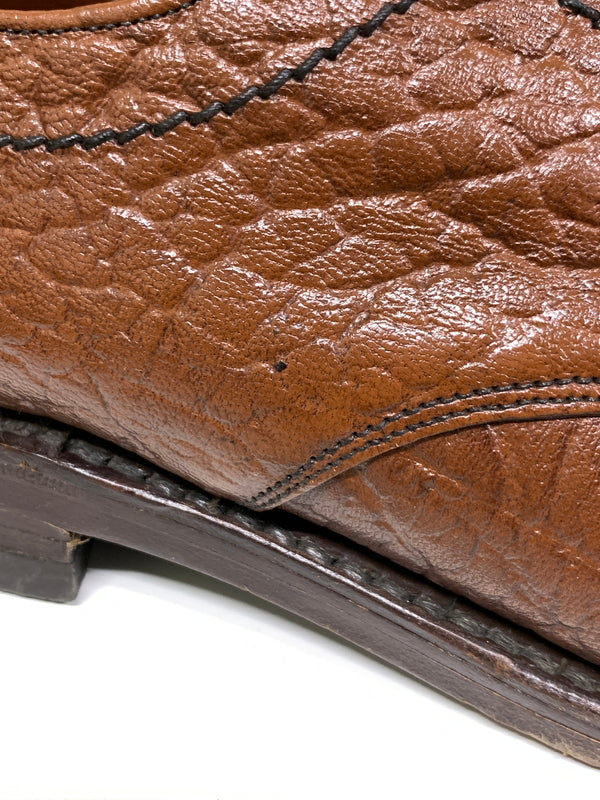 【中古品】【メンズ】 LOAKE ローク OX FORD SHOES オックスフォードシューズ 靴 164-261013-yn-05-min サイズ：8 1/2 カラー：ブラウン系 万代Net店