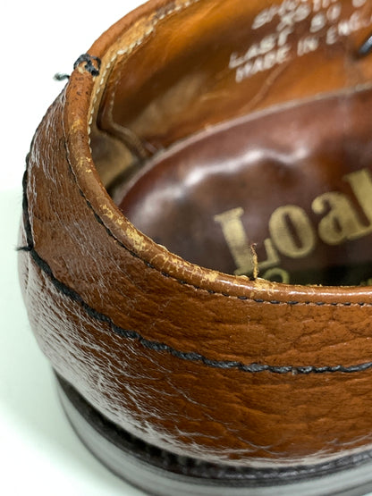 【中古品】【メンズ】 LOAKE ローク OX FORD SHOES オックスフォードシューズ 靴 164-261013-yn-05-min サイズ：8 1/2 カラー：ブラウン系 万代Net店