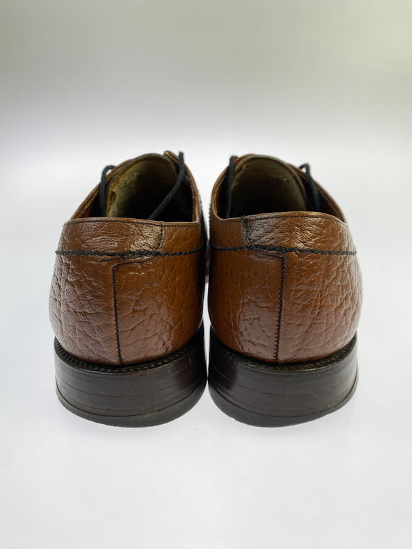【中古品】【メンズ】 LOAKE ローク OX FORD SHOES オックスフォードシューズ 靴 164-261013-yn-05-min サイズ：8 1/2 カラー：ブラウン系 万代Net店