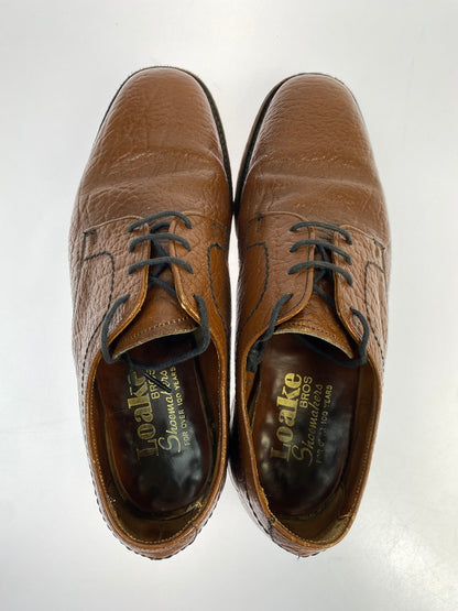 【中古品】【メンズ】 LOAKE ローク OX FORD SHOES オックスフォードシューズ 靴 164-261013-yn-05-min サイズ：8 1/2 カラー：ブラウン系 万代Net店
