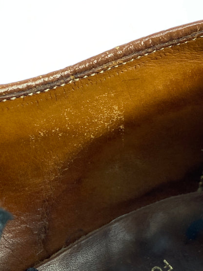 【中古品】【メンズ】 LOAKE ローク OX FORD SHOES オックスフォードシューズ 靴 164-261013-yn-05-min サイズ：8 1/2 カラー：ブラウン系 万代Net店