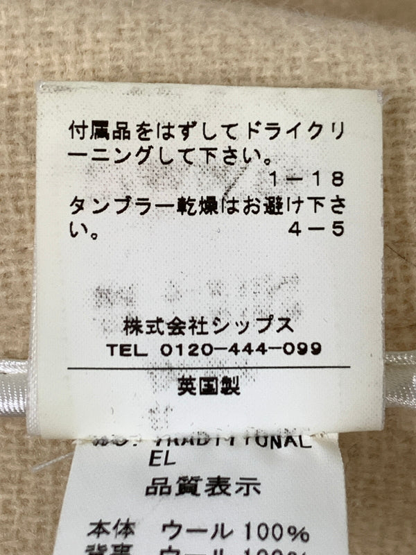 【中古品】【メンズ】 TRADITIONAL WEATHER トラディショナルウェザーウェア DUFFEL COAT ダッフルコート メンズ アウター フード付き 厚手 ウールコート 146-261008-em-20-min サイズ：36 カラー：ベージュ 万代Net店