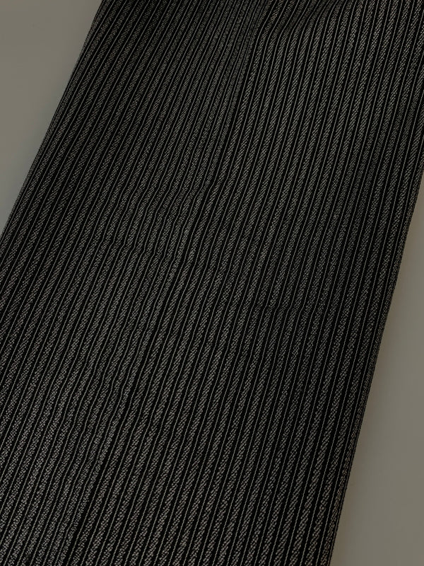 【中古品】【メンズ】 UNKNOWN 60-70年代 STRIPE SLACKS ストライプ スラックス ボトムス 157-261027-jt-34-min サイズ：サイズ不明 下記参照 カラー：グレー/ブラック 万代Net店