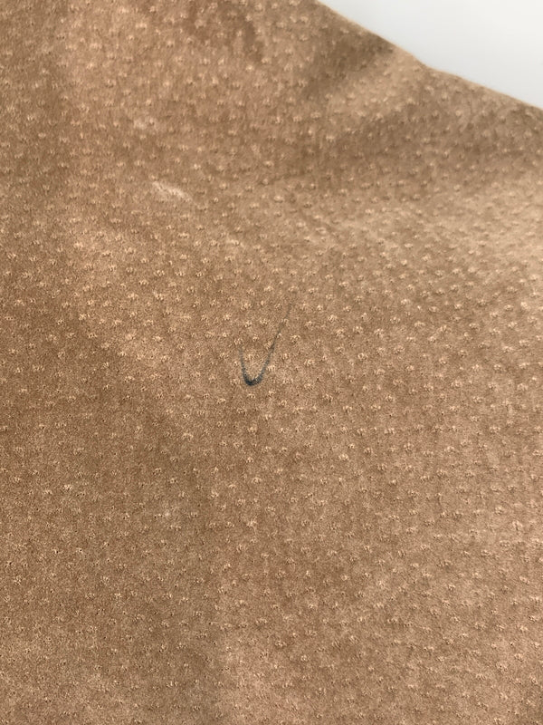 【現状渡し品】【メンズ】 JOHN ASHFORD ジョン・アシュフォード SUEDE LEATHER JACKET スエード レザー ジャケット メンズ アウター 革 ブルゾン フルジップ 146-261008-em-23-min サイズ：S カラー：ライトブラウン 万代Net店