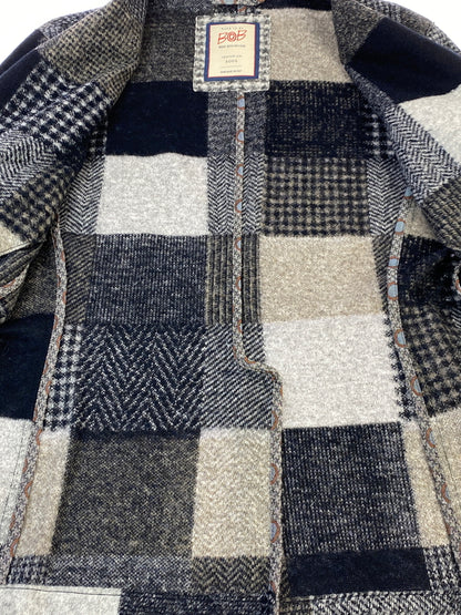【中古品】【メンズ】 BOB ボブ TAILORED JACKET テーラードジャケット メンズ アウター 141-261014-KS-08-min サイズ：46 カラー：マルチカラー 万代Net店