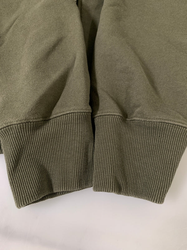 【中古品】【メンズ】 THE NORTH FACE ザ・ノースフェイス FULL-ZIP HOODIE NT12335 フルジップ フーディー メンズ スウェット パーカー 144-261008-em-35-min サイズ：XL カラー：オリーブグリーン 万代Net店