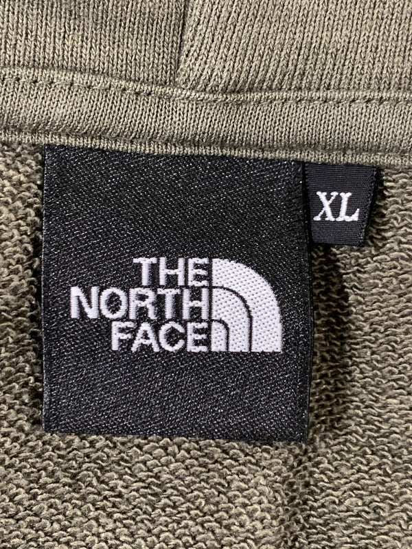 【中古品】【メンズ】 THE NORTH FACE ザ・ノースフェイス FULL-ZIP HOODIE NT12335 フルジップ フーディー メンズ スウェット パーカー 144-261008-em-35-min サイズ：XL カラー：オリーブグリーン 万代Net店