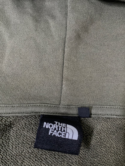 【中古品】【メンズ】 THE NORTH FACE ザ・ノースフェイス FULL-ZIP HOODIE NT12335 フルジップ フーディー メンズ スウェット パーカー 144-261008-em-35-min サイズ：XL カラー：オリーブグリーン 万代Net店
