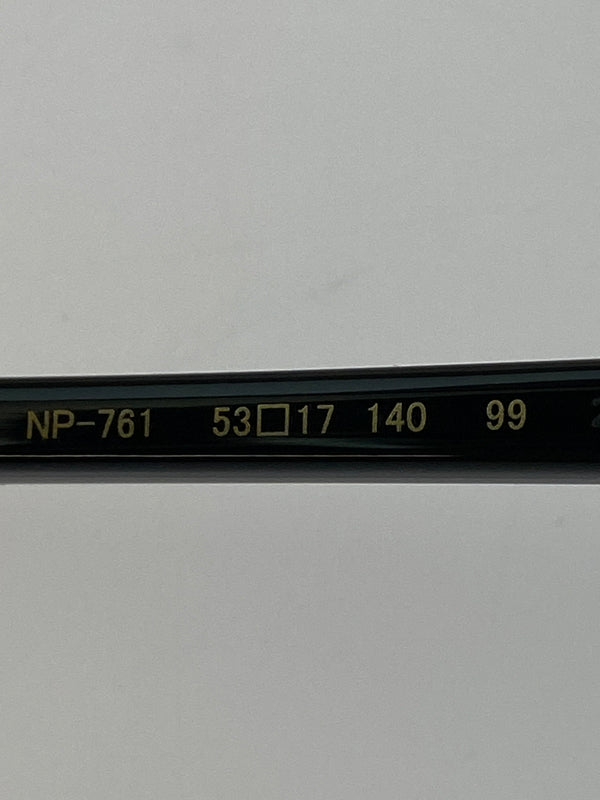【中古品】【メンズ】 999.9 フォーナインズ NP-761 サングラス アクセサリー アイウェア 203-261011-hu-28-min サイズ：53□17 140 カラー：ブラック 万代Net店