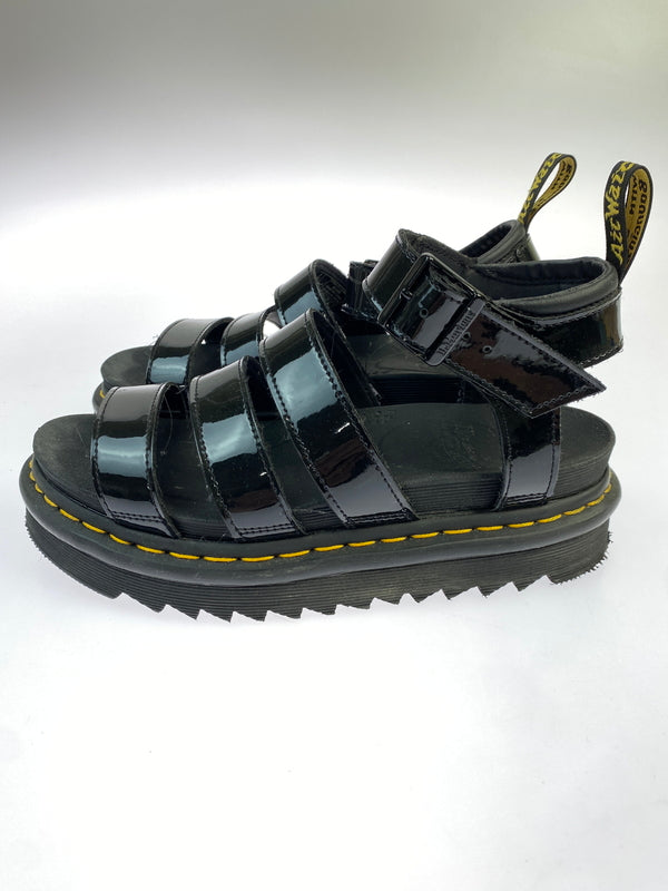 【中古品】【レディース】 DR.MARTENS ドクターマーチン SANDAL パテントレザーサンダル 靴 166-261013-yn-07-min サイズ：UK5 カラー：ブラック 万代Net店