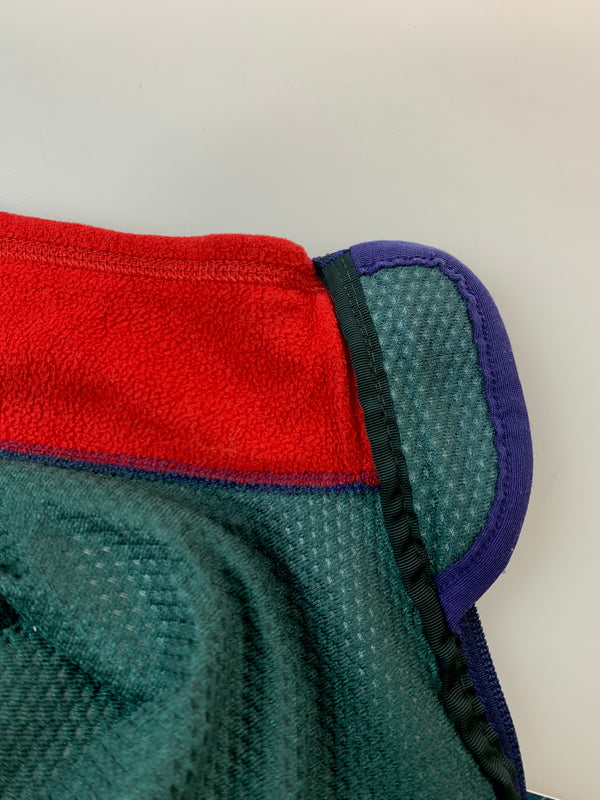 【現状渡し品】【メンズ】 PATAGONIA パタゴニア 90S 雪無し USA製 LIGHT-X CARDIGAN ライトXカーディガン フリースジャケット トップス 146-261010-ta-12-min サイズ：M カラー：パープル 万代Net店