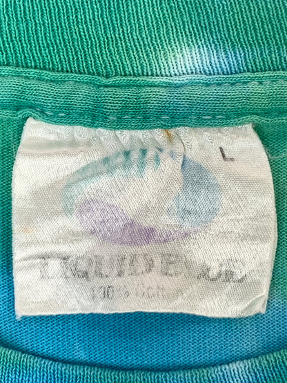 【中古品】【メンズ】 LIQUID BLUE リキッド ブルー 90S JERRY GARCIA HAWAIIAN TOUR TEE 1990年代 ジェリー ガルシア ハワイアン ツアーティー メンズ トップス 半袖Tシャツ 146-261017-KS-06-min サイズ：L カラー：マルチカラー 万代Net店