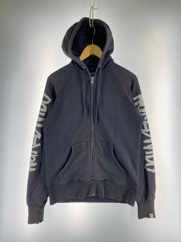 【現状渡し品】【メンズ】 STUSSY ステューシー ZIP HOODIE ジップフーディ メンズ トップス パーカー 142-261014-KS-13-min サイズ：S カラー：ブラック 万代Net店