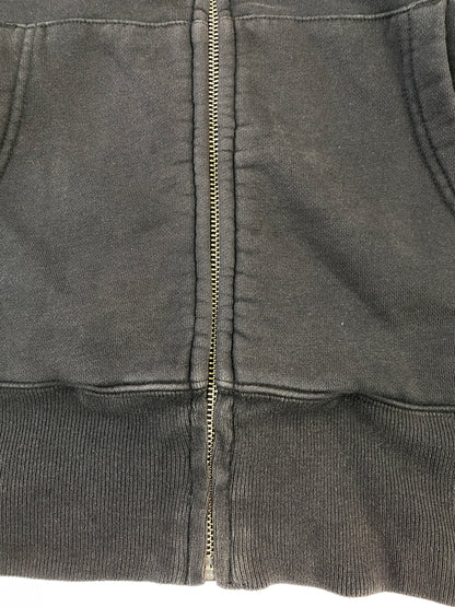 【現状渡し品】【メンズ】 STUSSY ステューシー ZIP HOODIE ジップフーディ メンズ トップス パーカー 142-261014-KS-13-min サイズ：S カラー：ブラック 万代Net店