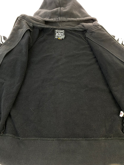 【現状渡し品】【メンズ】 STUSSY ステューシー ZIP HOODIE ジップフーディ メンズ トップス パーカー 142-261014-KS-13-min サイズ：S カラー：ブラック 万代Net店