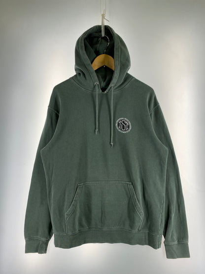 【現状渡し品】【メンズ】 STUSSY ステューシー SKATEMAN HOODIE スケートマン フーディーZ4000SA18P メンズ トップス パーカー 142-261014-KS-12-min サイズ：M カラー：グリーン系 万代Net店