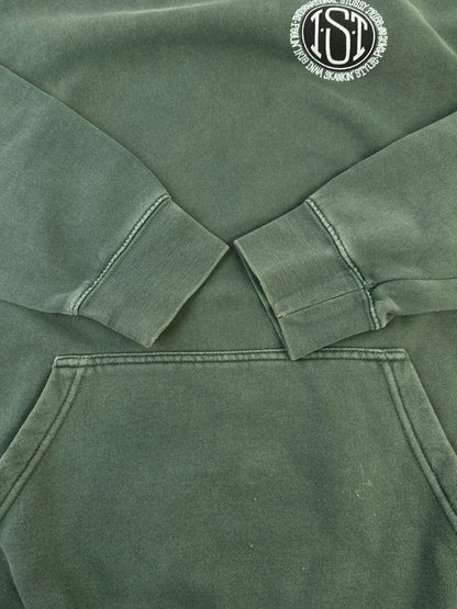 【現状渡し品】【メンズ】 STUSSY ステューシー SKATEMAN HOODIE スケートマン フーディーZ4000SA18P メンズ トップス パーカー 142-261014-KS-12-min サイズ：M カラー：グリーン系 万代Net店