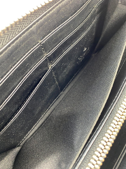 【現状渡し品】【レディース】 VIVIENNE WESTWOOD ヴィヴィアン ウエストウッド ROUND ZIP WALLET ラウンド ジップ ウォレット 長財布 小物 201-261011-hu-26-min カラー：ブラック 万代Net店