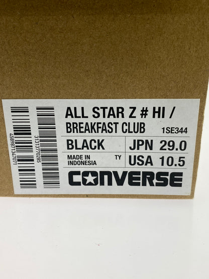 【ジャンク品】【メンズ】 CONVERSE コンバース × BREAKFAST CLUB ブレックファスト クラブ HI 1SE344 オールスター ゼット ハイ ハイカット スニーカー メンズ シューズ 靴 163-261018-em-40-min サイズ：29.0cm カラー：ブラック 万代Net店