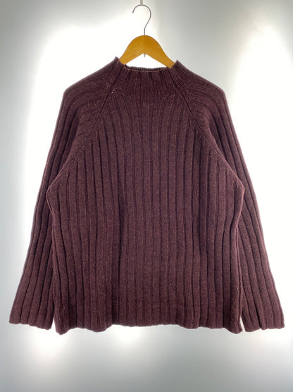 【中古品】【メンズ】 J CREW ジェイクルー 90S 巨人タグ RIBBED SWEATER 1990年代 リブド スウェーター メンズ トップス セーター 146-261014-KS-21-min サイズ：L カラー：ブラウン系 万代Net店