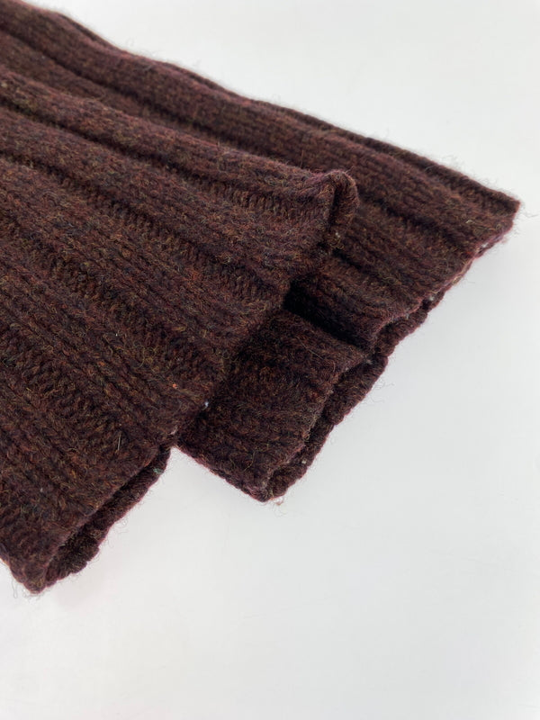 【中古品】【メンズ】 J CREW ジェイクルー 90S 巨人タグ RIBBED SWEATER 1990年代 リブド スウェーター メンズ トップス セーター 146-261014-KS-21-min サイズ：L カラー：ブラウン系 万代Net店