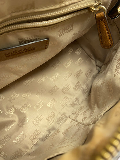 【現状渡し品】【レディース】 MICHAEL KORS マイケルコース HANDBAG 35H6GFSS1B ハンドバッグ レディース カバン 鞄 シグネチャー コンパクト 188-261025-em-14-min カラー：ブラウン 万代Net店