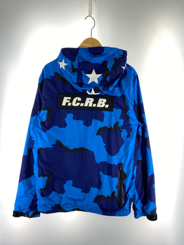 【中古品】【メンズ】 F.C.R.B. エフシーアールビー 16AW CAMOUFLAGE PRACTICE JACKET FCRB-167013 2016年秋冬 カモフラージュ プラクティスジャケット メンズ アウター 142-261014-KS-14-min サイズ：L カラー：ブルー/ネイビー 万代Net店