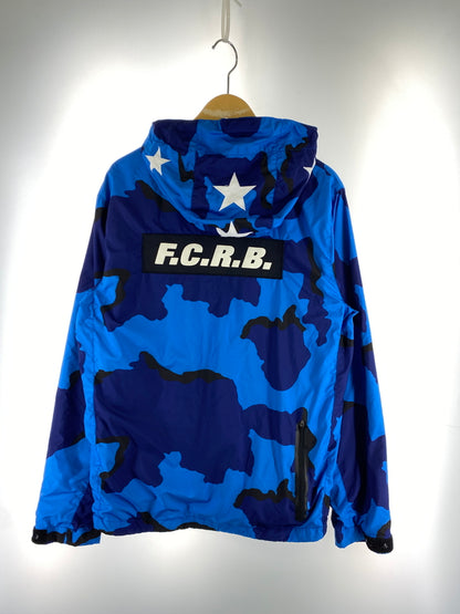 【中古品】【メンズ】 F.C.R.B. エフシーアールビー 16AW CAMOUFLAGE PRACTICE JACKET FCRB-167013 2016年秋冬 カモフラージュ プラクティスジャケット メンズ アウター 142-261014-KS-14-min サイズ：L カラー：ブルー/ネイビー 万代Net店