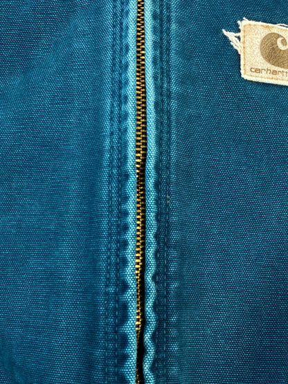 【中古品】【メンズ】 CARHARTT カーハート ACTIVEJAKET J25DTL アクティブジャケット メンズ アウター 146-261014-KS-23-min サイズ：2XL カラー：ブルー系 万代Net店