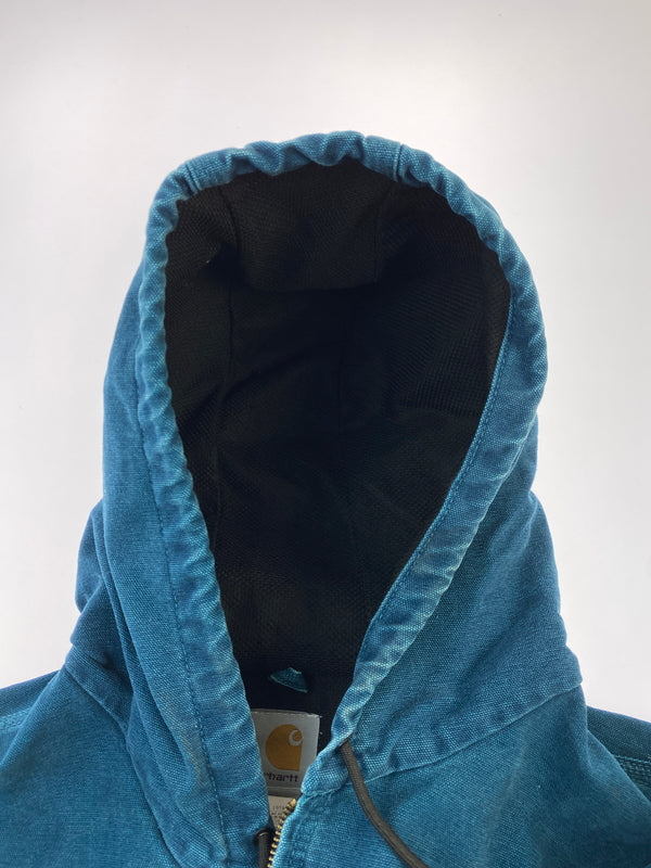 【中古品】【メンズ】 CARHARTT カーハート ACTIVEJAKET J25DTL アクティブジャケット メンズ アウター 146-261014-KS-23-min サイズ：2XL カラー：ブルー系 万代Net店