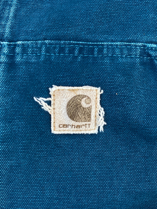 【中古品】【メンズ】 CARHARTT カーハート ACTIVEJAKET J25DTL アクティブジャケット メンズ アウター 146-261014-KS-23-min サイズ：2XL カラー：ブルー系 万代Net店