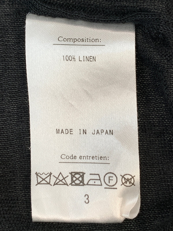 【中古品】【メンズ】 HERILL ヘリル RAMIE HIGH GAUGE CREWNECK 21-080-HL-8102-1 ラミー ハイゲージ クルーネック メンズ トップス 140-261017-KS-04-min サイズ：3 カラー：ブラック 万代Net店