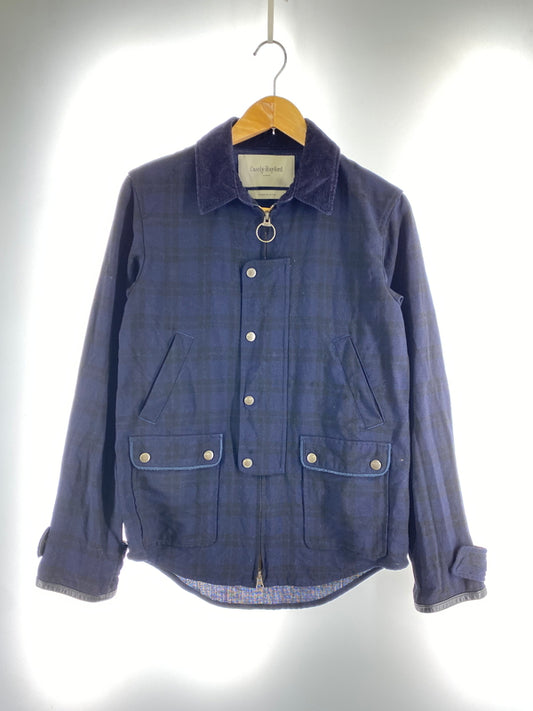 【中古品】【メンズ】 CASELY-HAYFORD ケイスリーヘイフォード FULLZIP JACKET フルジップジャケット メンズ アウター 140-261014-KS-07-min サイズ：34 カラー：ブラック/ネイビー 万代Net店