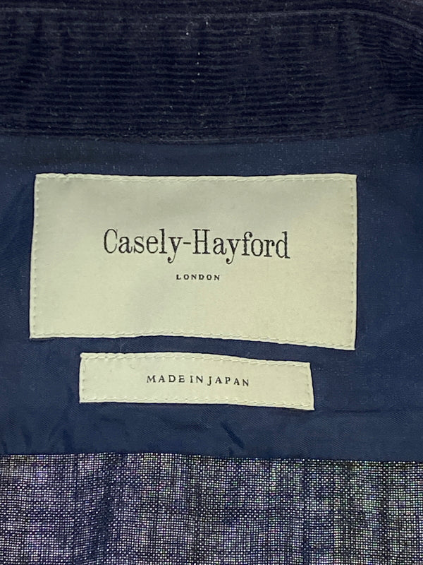 【中古品】【メンズ】 CASELY-HAYFORD ケイスリーヘイフォード FULLZIP JACKET フルジップジャケット メンズ アウター 140-261014-KS-07-min サイズ：34 カラー：ブラック/ネイビー 万代Net店