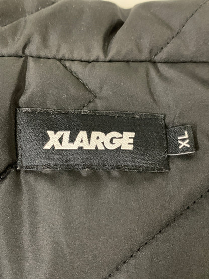 【中古品】【メンズ】 XLARGE エクストララージ NYLON PUFFER JKT 101223021005 ナイロンパファージャケット アウター 142-261020-yn-25-min サイズ：XL カラー：ブラック 万代Net店