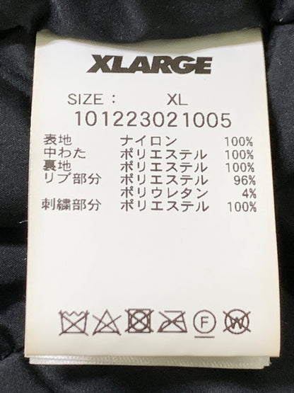 【中古品】【メンズ】 XLARGE エクストララージ NYLON PUFFER JKT 101223021005 ナイロンパファージャケット アウター 142-261020-yn-25-min サイズ：XL カラー：ブラック 万代Net店