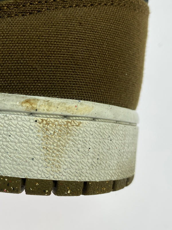 【中古品】【メンズ】 NIKE ナイキ WOMEN'S AIR JORDAN 1 MID SE OLIVE TOE DV0427-301 ウィメンズ エアジョーダン1 ミッド SE スニーカー メンズ シューズ 靴 160-261018-em-18-min サイズ：28.0cm カラー：ライトオリーブ / ブラック / セイル / ホワイト 万代Net店